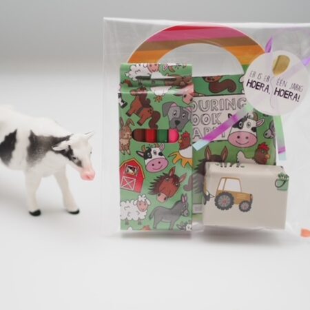 Kant en klare traktatie | Kleurboek met potlodenset