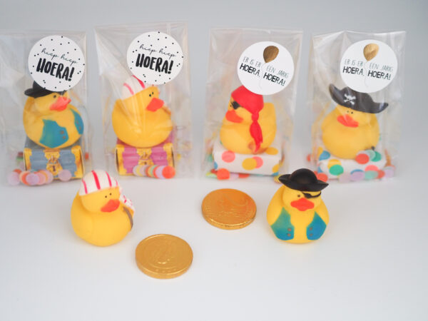 Kant en klare traktatie | Badeend piraat