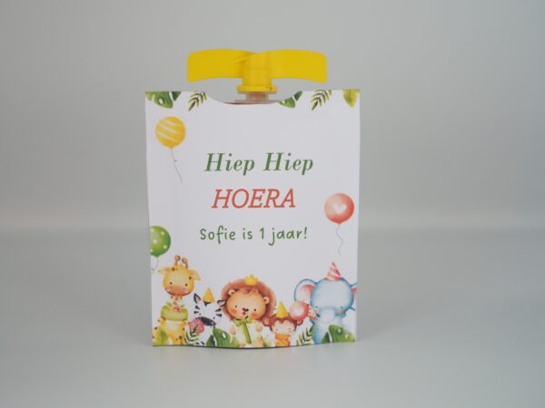 Traktatie Knijpfruit wikkel jungle