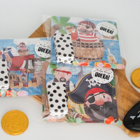Onze piratenpuzzels zijn de perfecte traktatie voor de wat grotere avonturiers vanaf 3 jaar!